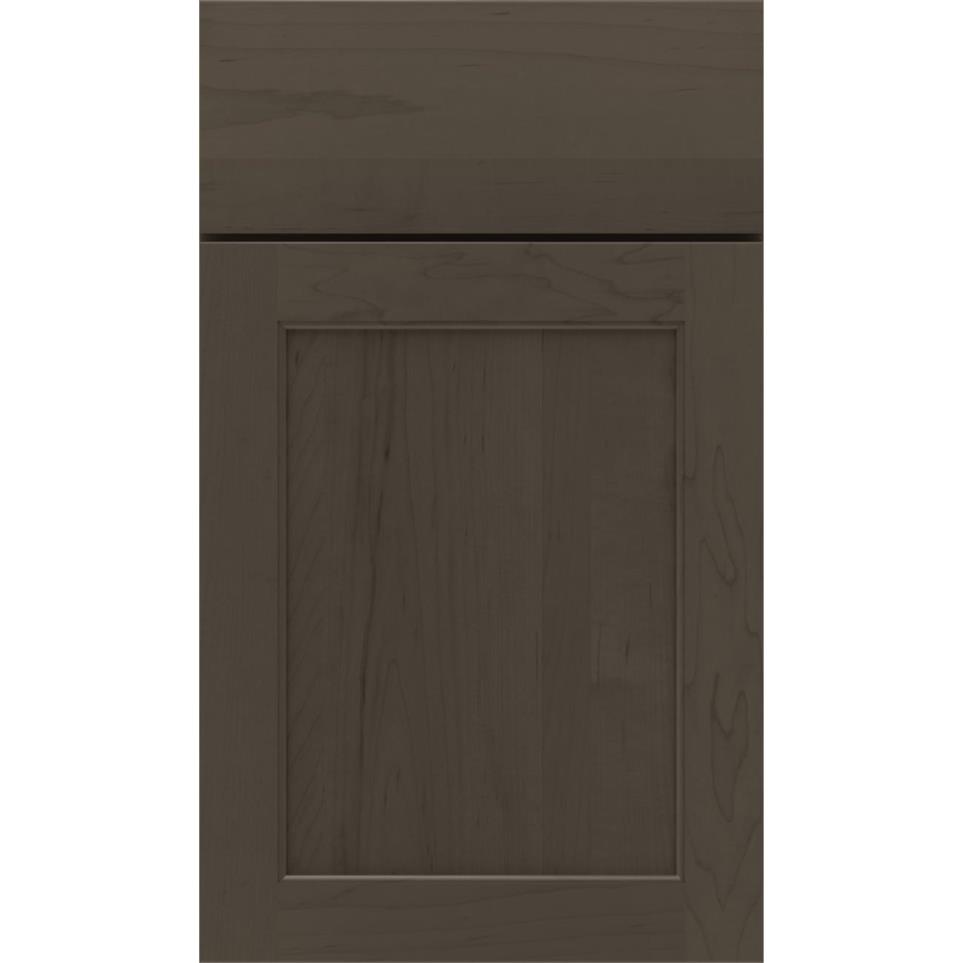 Square Boulder Dark Finish Square Cabinets