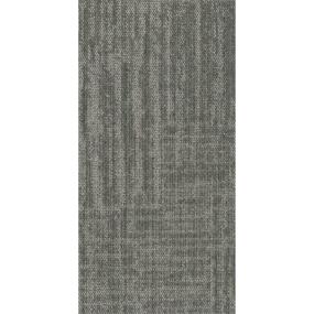 Loop Lustrous Gray Carpet Tile