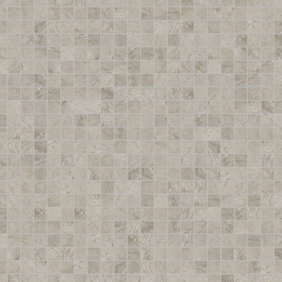 Mosaic Quill Matte Beige/Tan Tile