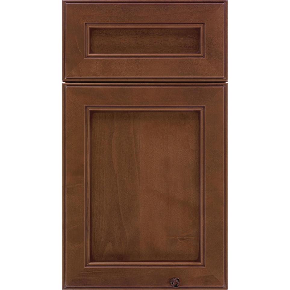 Square Sienna Mocha Glaze Glaze - Stain Square Cabinets
