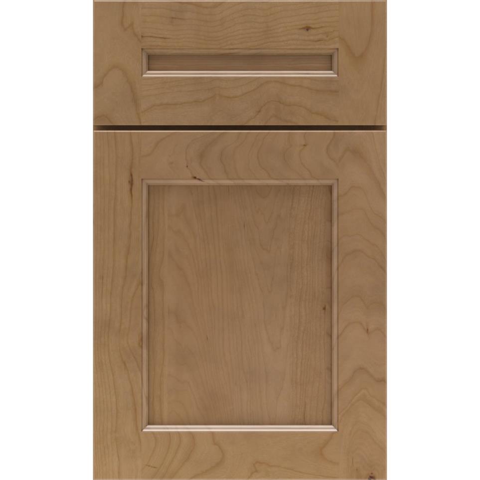 5 Piece Buckskin Medium Finish 5 Piece Cabinets