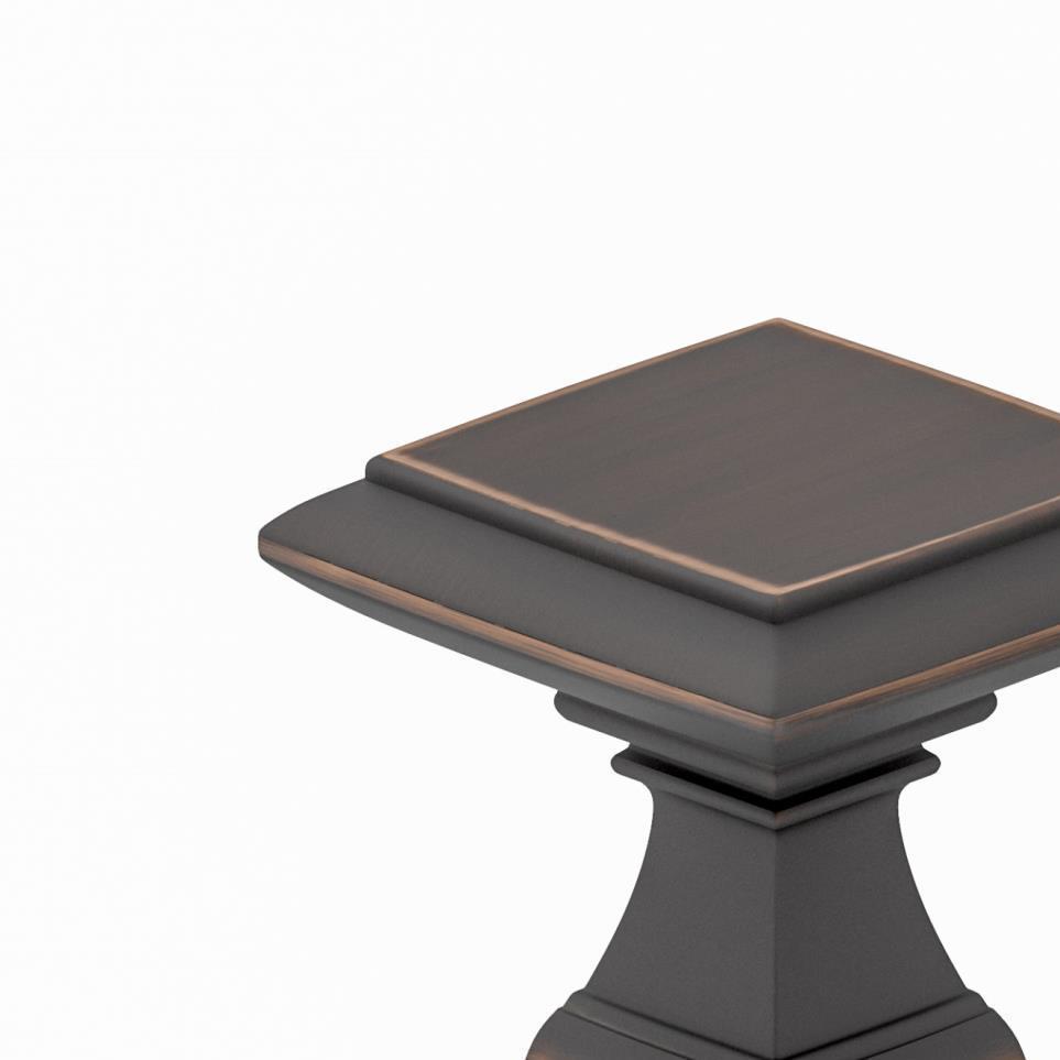 Knob Brushed Oil-Rubbed Bronze Bronze Knobs