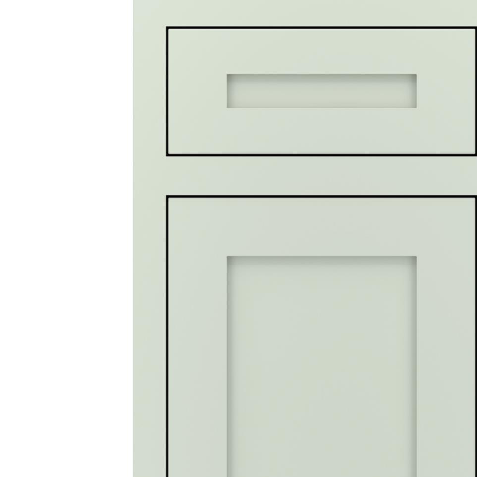 Inset Sea Salt Paint - Other Inset Cabinets