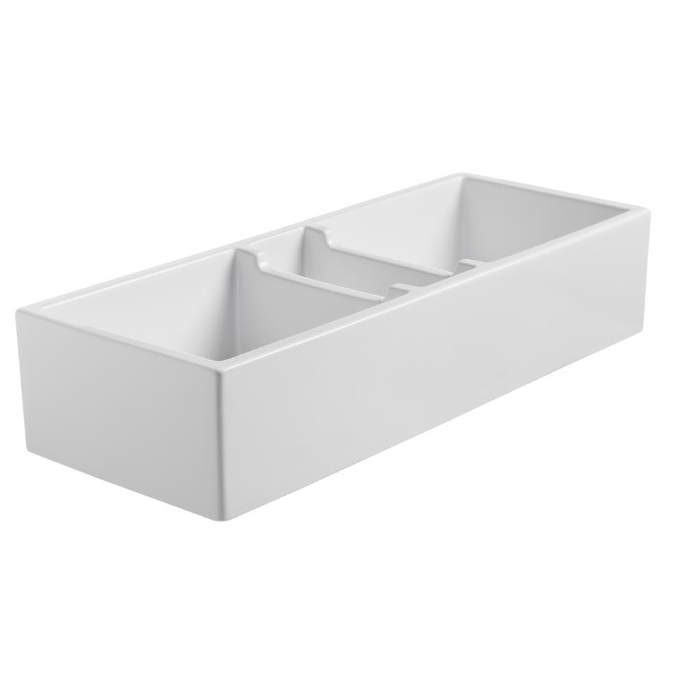 Porcelain Enamel Glaze White White Sinks