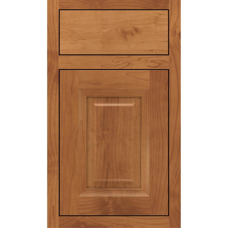 Square Suede Medium Finish Square Cabinets