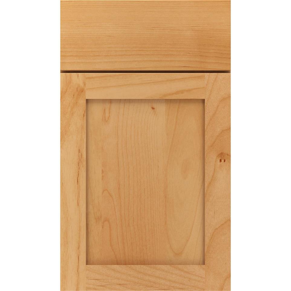 Square Natural Light Finish Square Cabinets