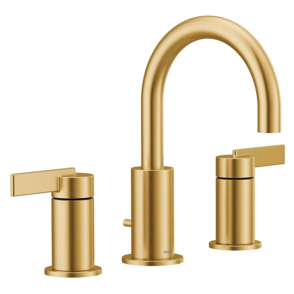 Bath Brushed Gold Brass / Gold Faucets