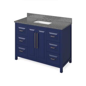 Base with Sink Top Hale Blue Blue / Purple Vanities