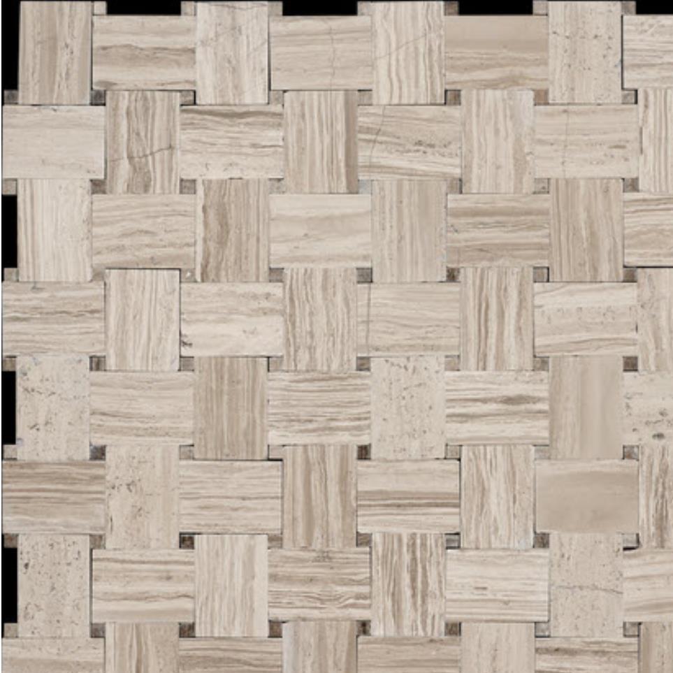 Mosaic Img Wg-Bw Beige/Tan Tile