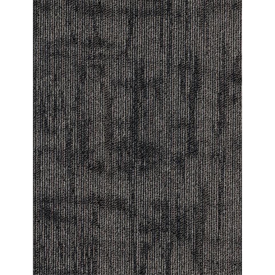 Loop Carve Gray Carpet Tile