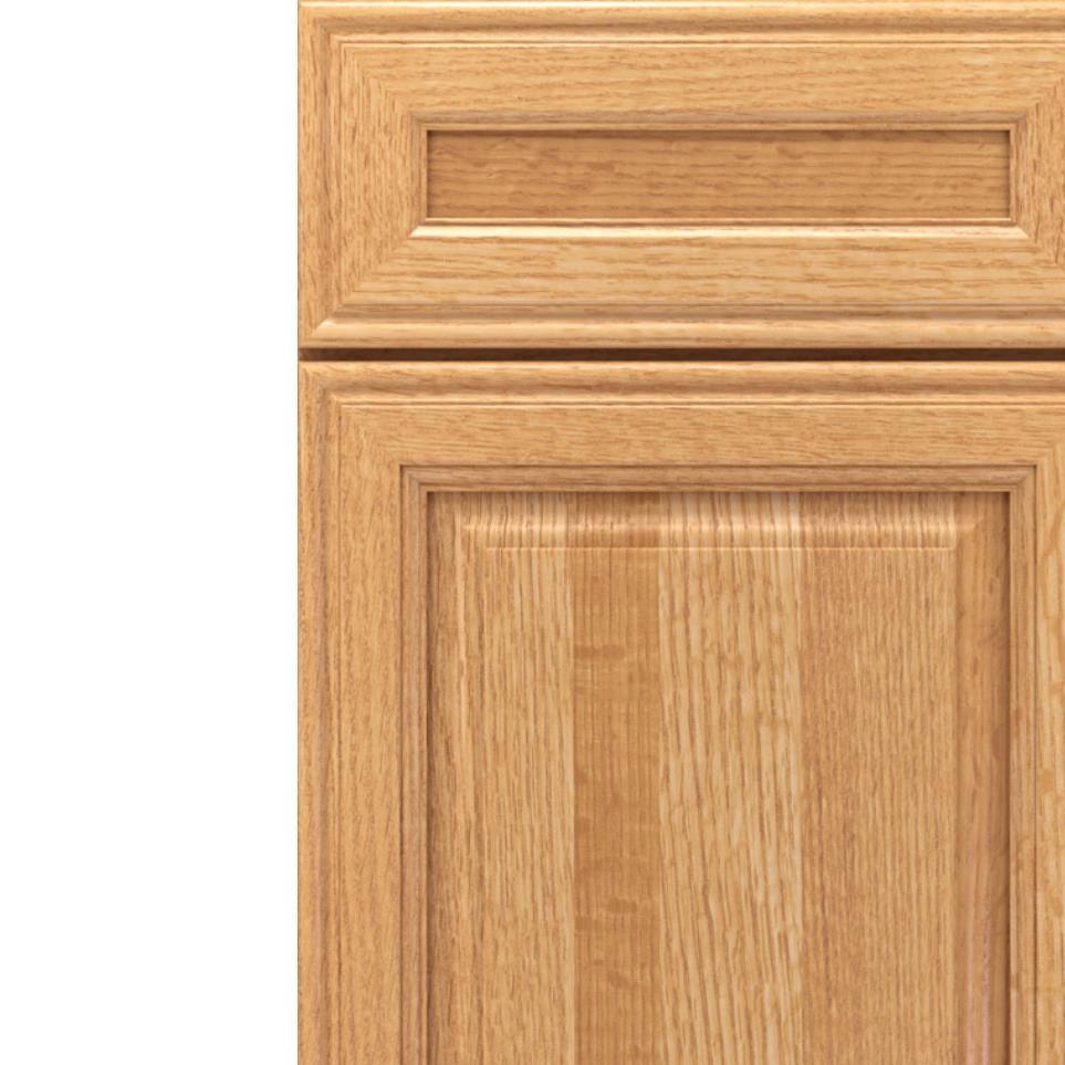 Square Natural Light Finish Square Cabinets