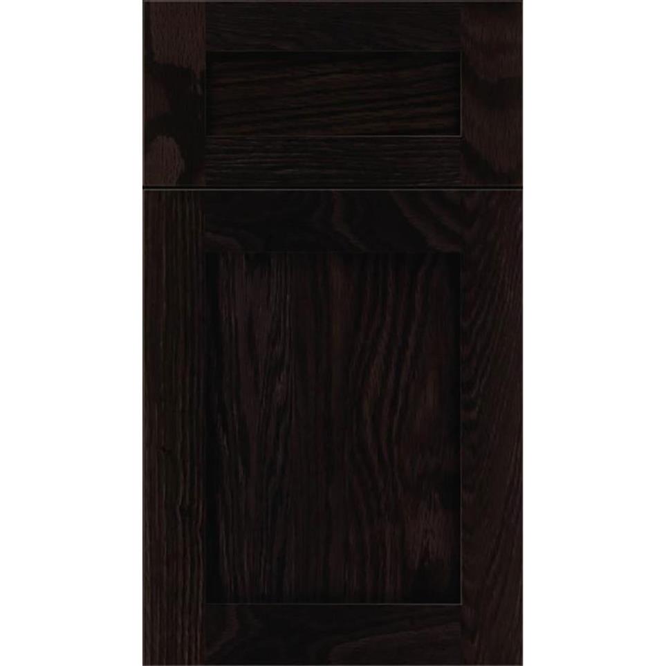 5 Piece Charcoal Dark Finish 5 Piece Cabinets