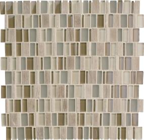 Mosaic Hera Mixed Beige/Tan Tile
