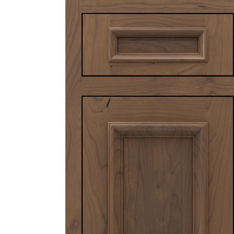 Square Kindling Medium Finish Square Cabinets