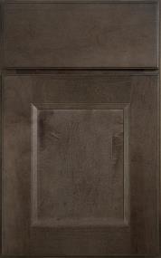 Raised Sandalwood Light Finish Raised Cabinets