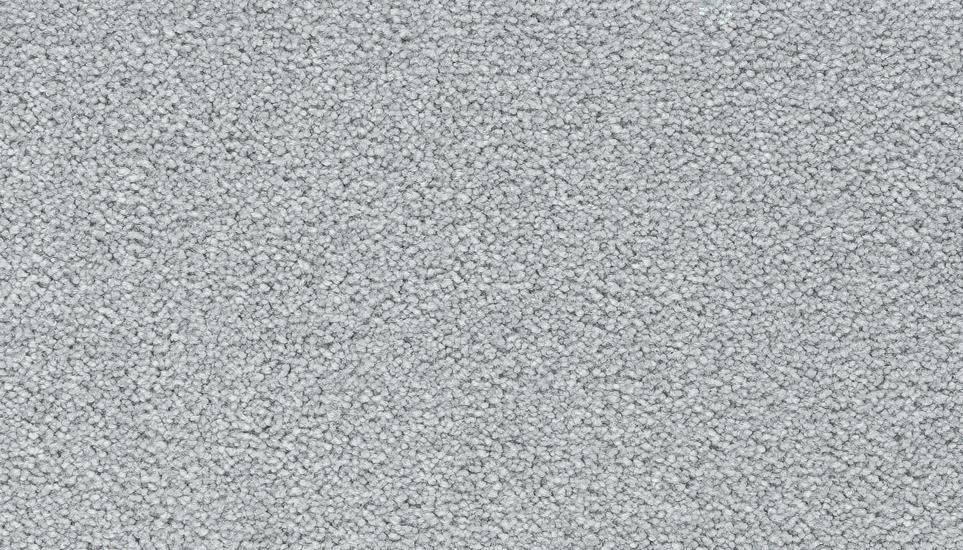 Textured Saxony Lofty Gray Carpet