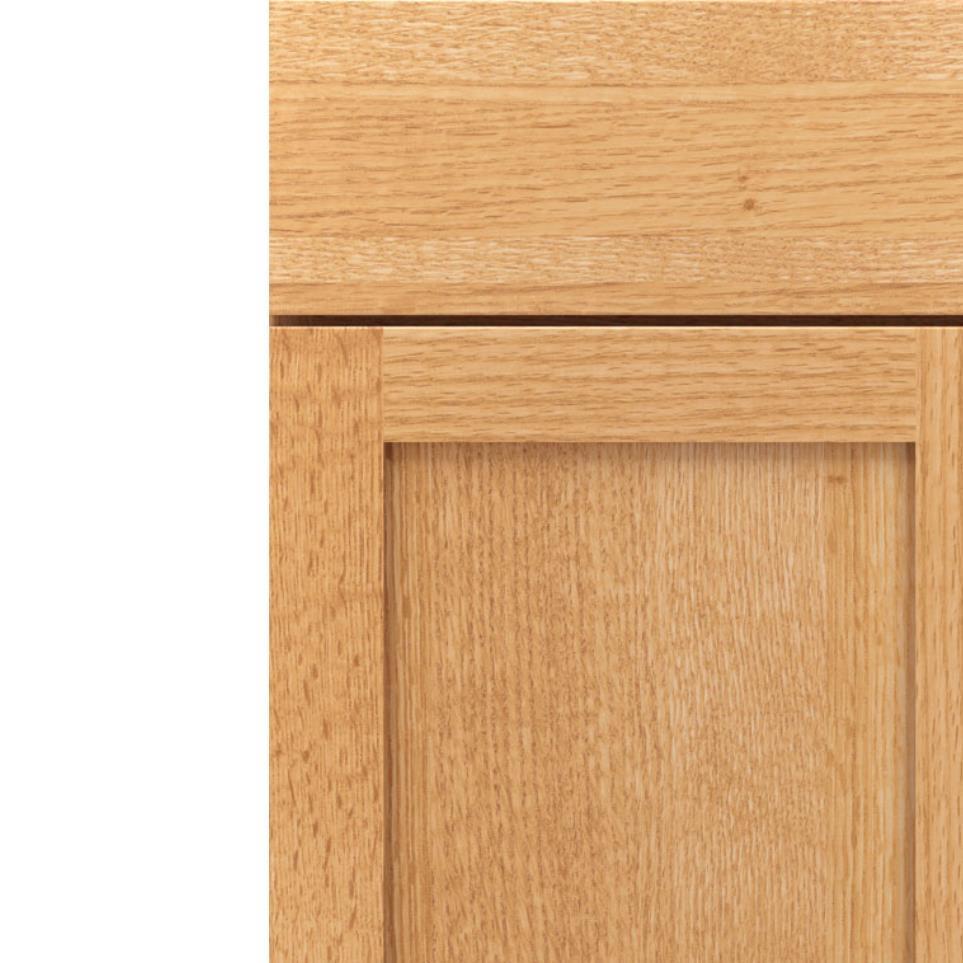 Square Natural Light Finish Square Cabinets