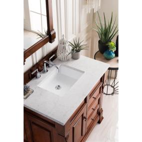 Base with Sink Top Warm Cherry Medium Finish Vanities