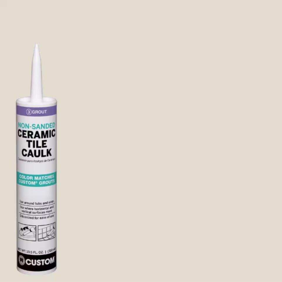Sundries/Install Materials Snow White White Adhesives, Sealants, and Caulk