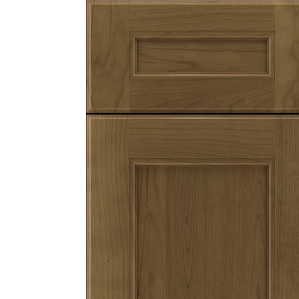 5 Piece Frappe Medium Finish 5 Piece Cabinets