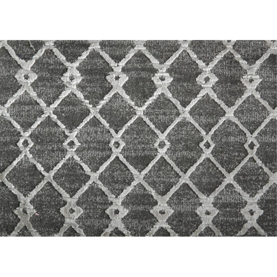 Pattern Metal Gray Carpet