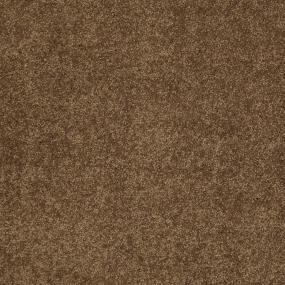 Textured Saxony Rocking Chair Brown Carpet