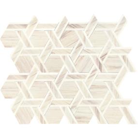 Mosaic Pier White Blend Honed White Tile