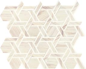 Mosaic Pier White Blend Honed White Tile
