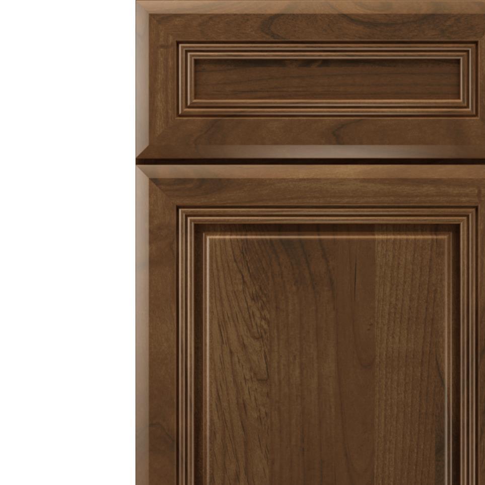 5 Piece Mustang Medium Finish 5 Piece Cabinets