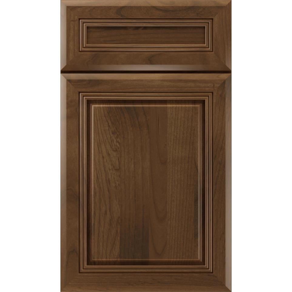 5 Piece Mustang Medium Finish 5 Piece Cabinets