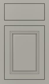 Inset Stone Trail Paint - Grey Cabinets