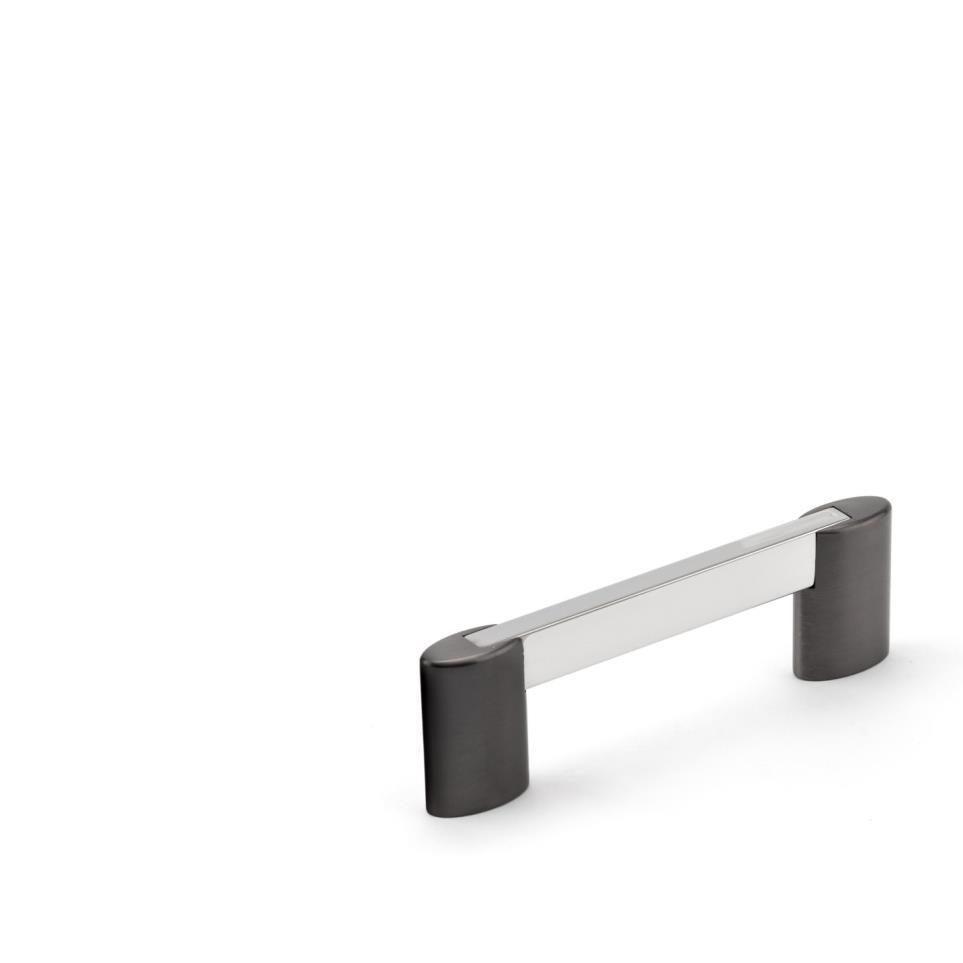 Pull Brushed Black Stainless Black Pulls