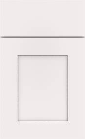 White With Grey Stone Penned