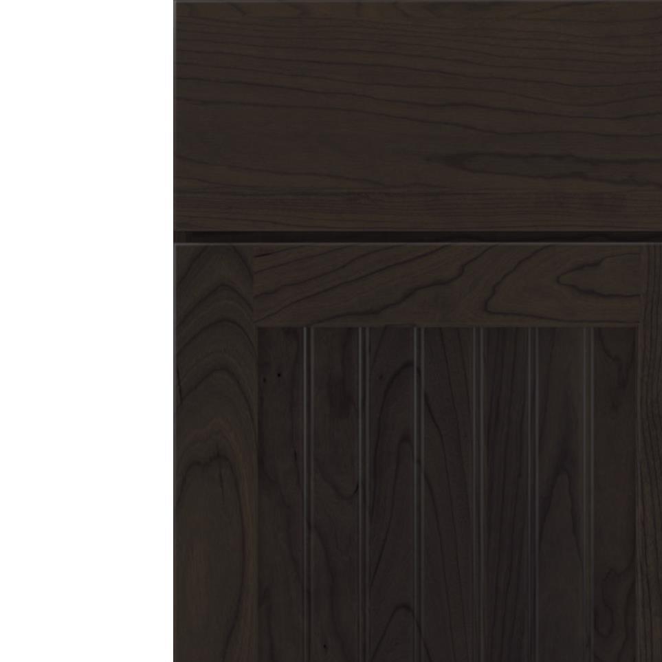 Square Storm Dark Finish Square Cabinets