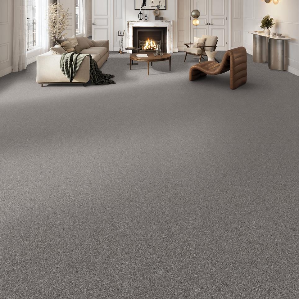 Textured Saxony Did You Hear Brown Carpet