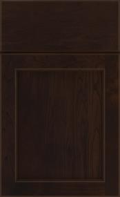 Square Mane Dark Finish Square Cabinets