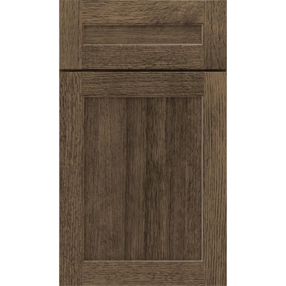 Square Gunny Relic Dark Finish Square Cabinets