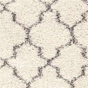Pattern Cream White Carpet
