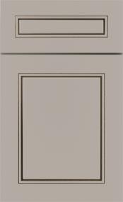 5 Piece Cloud / Toasted Almond Detail Paint - Grey Cabinets