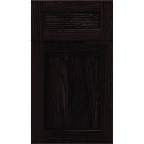 Square Charcoal Dark Finish Square Cabinets