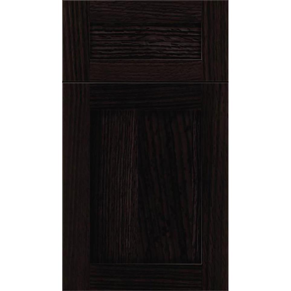 Square Charcoal Dark Finish Square Cabinets