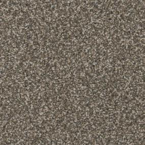 Textured Saxony Hearth Brown Carpet