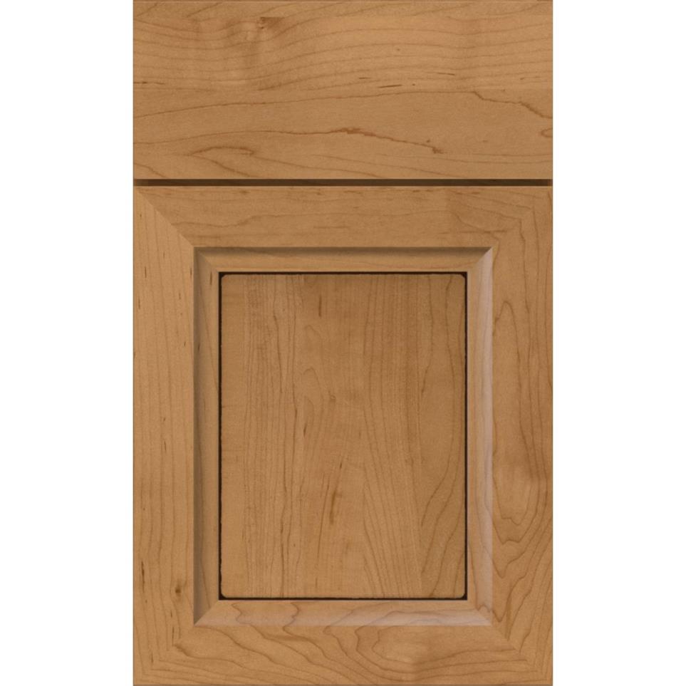 Square Palomino Medium Finish Square Cabinets