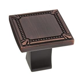 Knob Brushed Oil-Rubbed Bronze Bronze Knobs