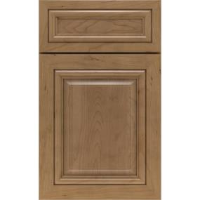 5 Piece Buckskin Medium Finish 5 Piece Cabinets