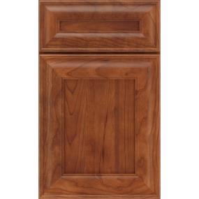 Square Cattail Medium Finish Square Cabinets