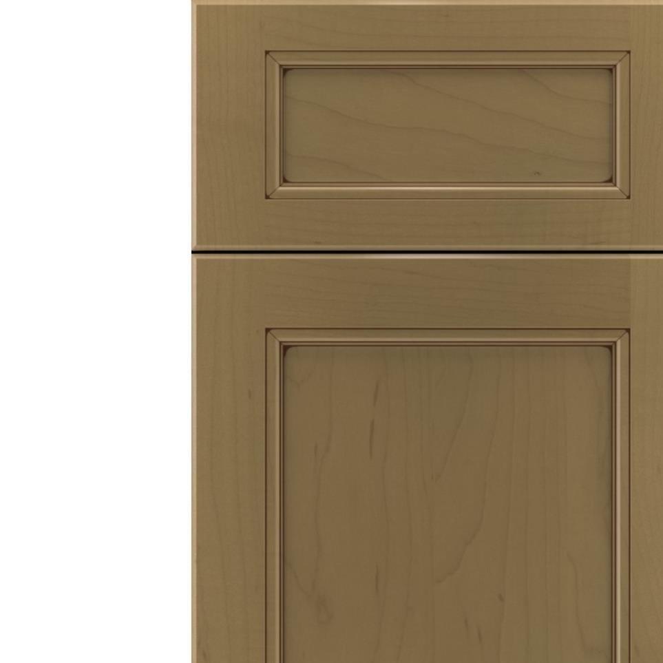 5 Piece Frappe Mocha Glaze Glaze - Stain 5 Piece Cabinets