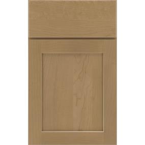 Square Buckskin Medium Finish Square Cabinets