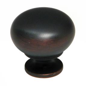 Knob Brushed Oil-Rubbed Bronze Bronze Knobs