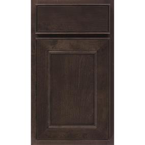 Square Flagstone Dark Finish Square Cabinets